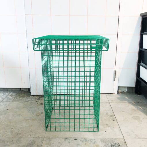 WIRE STOOL, SIGNAL GREEN - 4