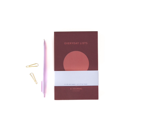 NOTEPAD CIRCLE CORAL - 1