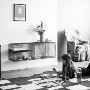 WALL CABINET ultramarine blue