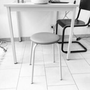 TAB.ROND GROEN/FUSHIA