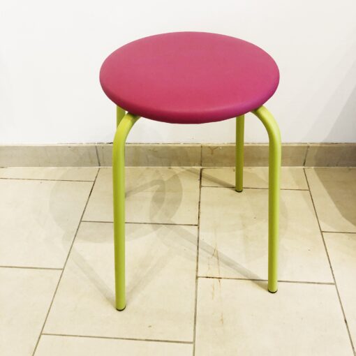 TAB.ROND GROEN/FUSHIA - 2