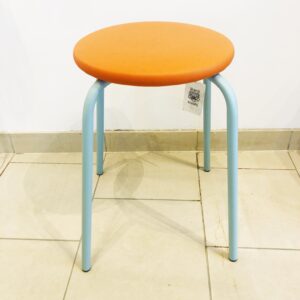 TAB.ROND BLAUW/ORANJE