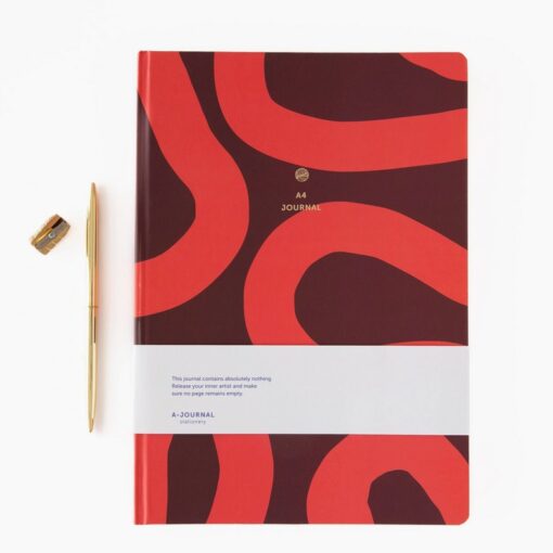 Sketchbook A4 Flow Coral - 1