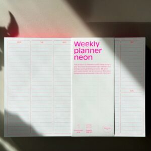 WEEKPLANNER NEON